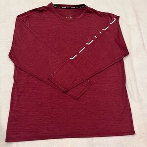 Spyder Maroon Long Sleeve Tee